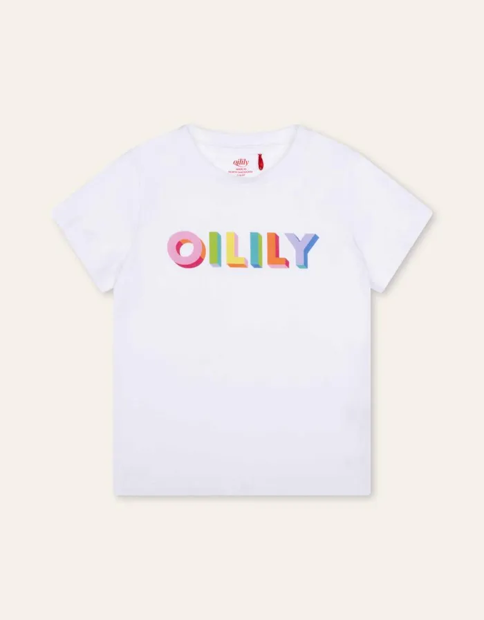 Oilily TShirts and Tops Girls Tak TShirt Bright White