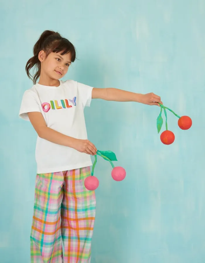 Oilily TShirts and Tops Girls Tak TShirt Bright White