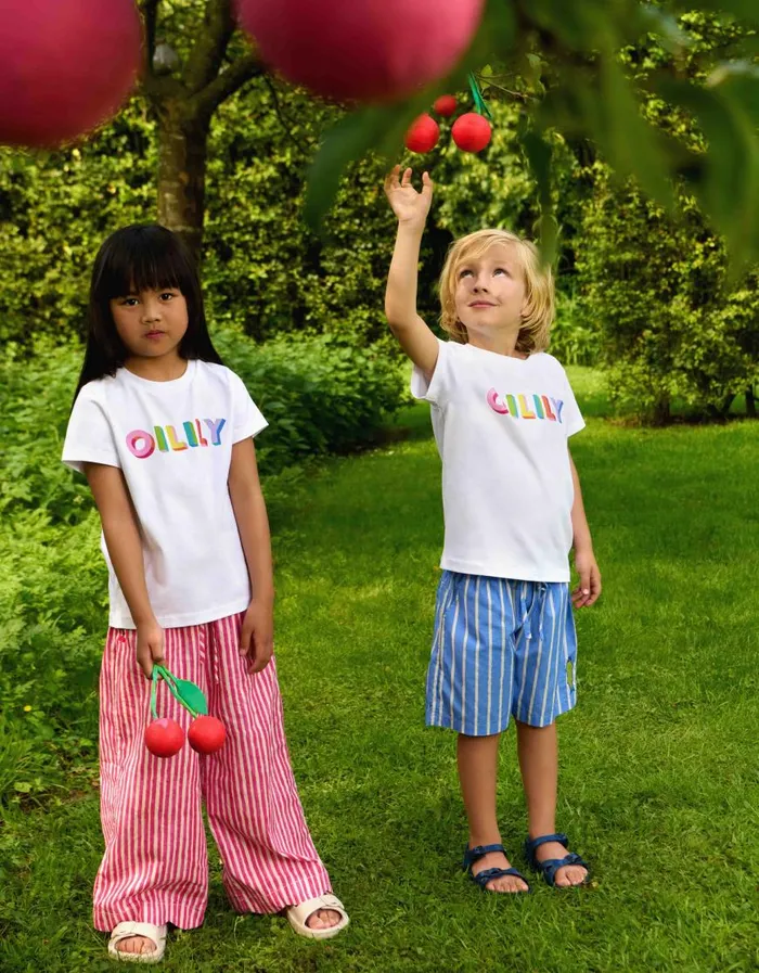 Oilily TShirts and Tops Girls Tak TShirt Bright White