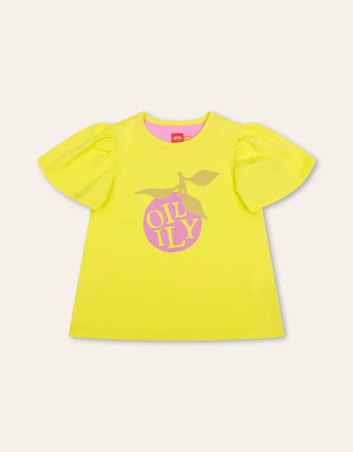 Oilily TShirts and Tops Girls Thrive TShirt Limeade