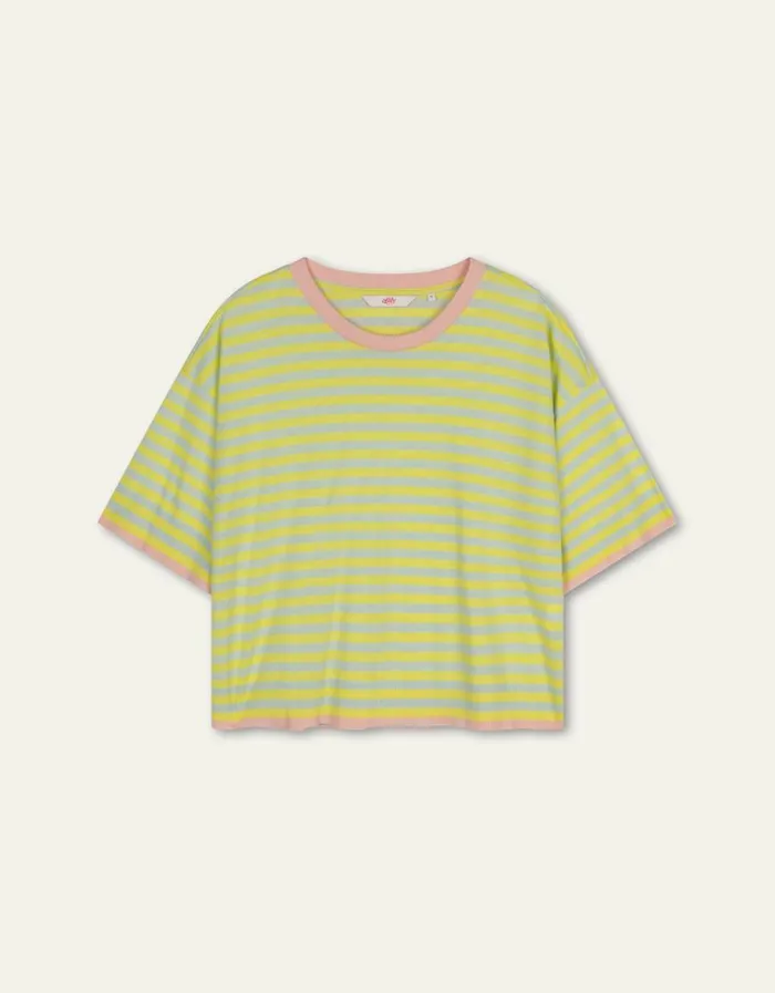 Oilily TShirts and Tops Women Titan Stripe TShirt Surf Spray