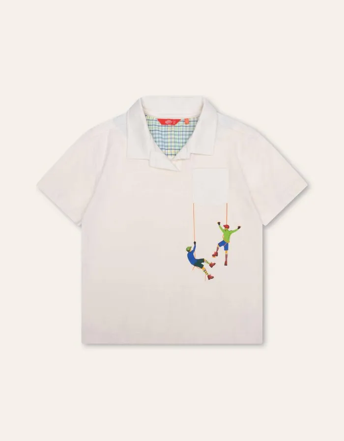 Oilily TShirts Boys Timothy TShirt Campturtle Dove