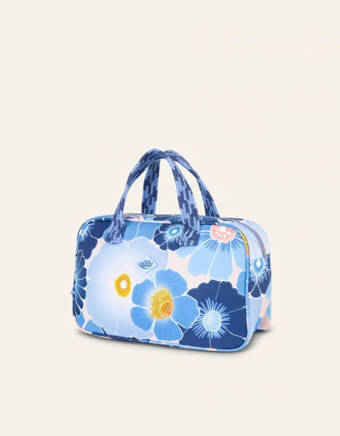 Oilily Toiletry Bags Women Caia Cosmetic Bag Duffyvista Blue Oilily Toiletry Bags Women Caia Cosmetic Bag Duffyvista Blue
