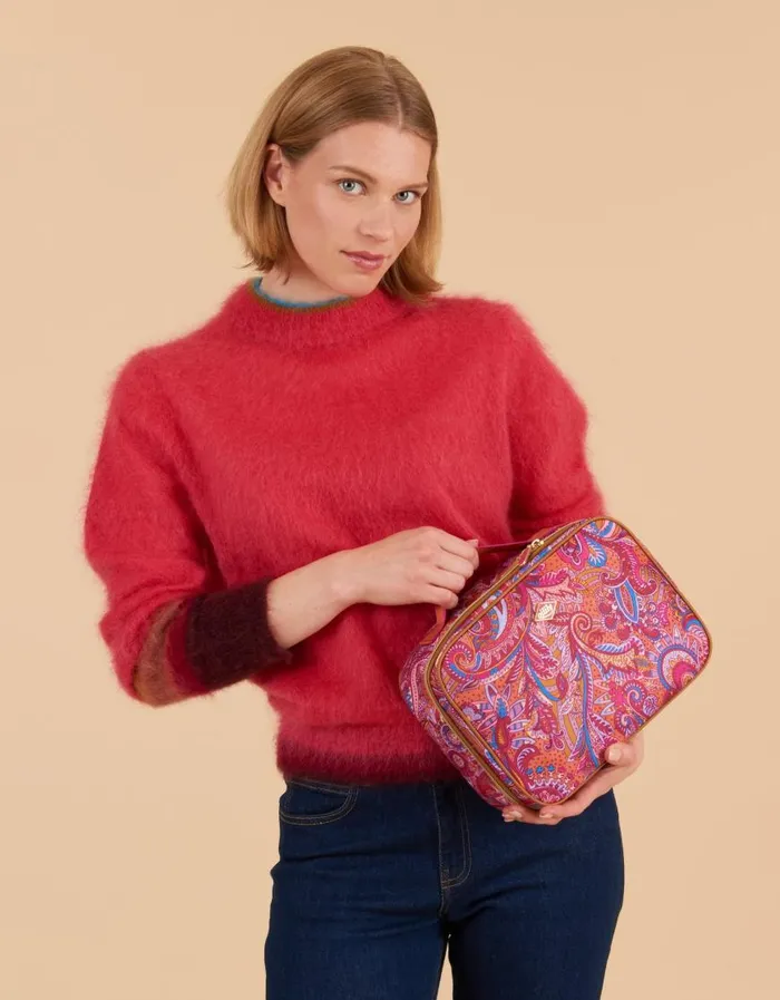 Oilily Toiletry Bags Women Cara Travel Kit With Hook Everly Paisleylangoustino