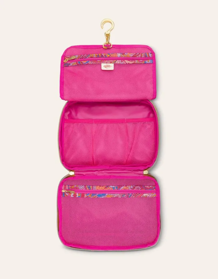 Oilily Toiletry Bags Women Cara Travel Kit With Hook Everly Paisleylangoustino