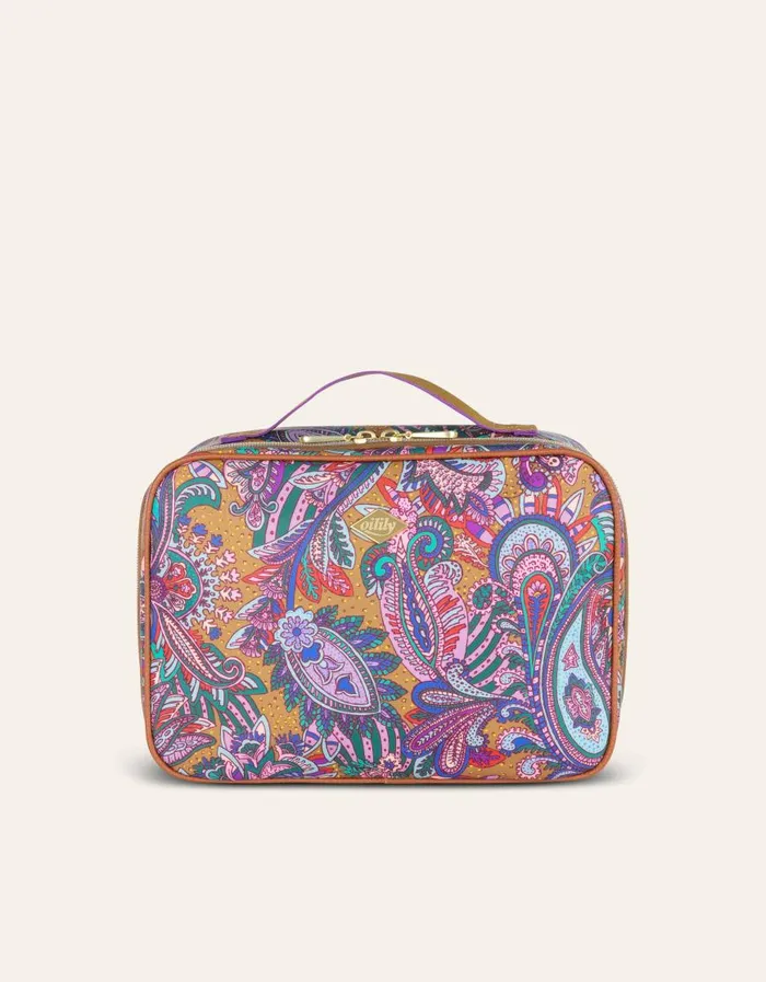 Oilily Toiletry Bags Women Cara Travel Kit With Hook Everly Paisleyplantation