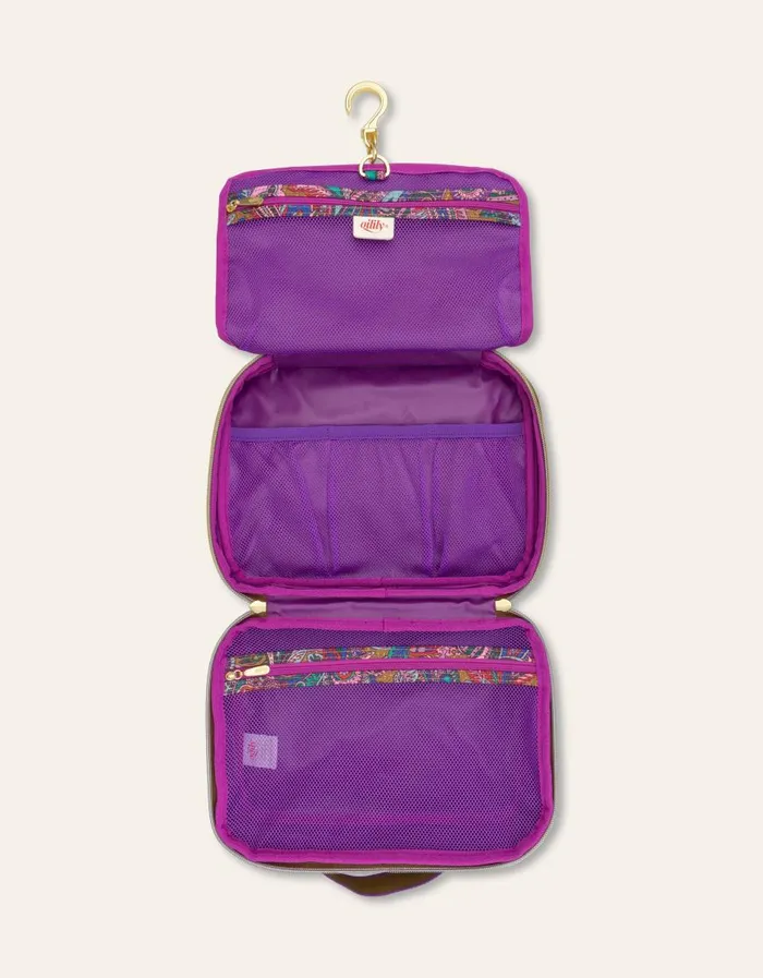 Oilily Toiletry Bags Women Cara Travel Kit With Hook Everly Paisleyplantation