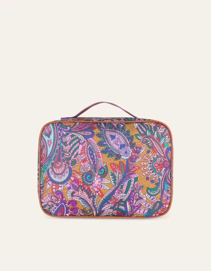 Oilily Toiletry Bags Women Cara Travel Kit With Hook Everly Paisleyplantation