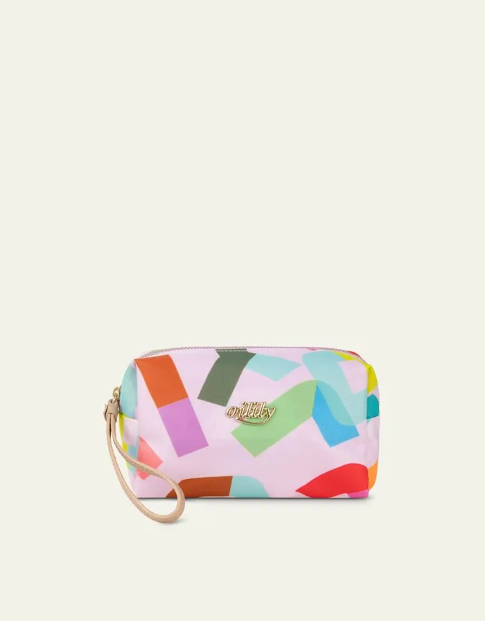 Oilily Toiletry Bags Women Puck Pouch Bold Fontlilac Snow