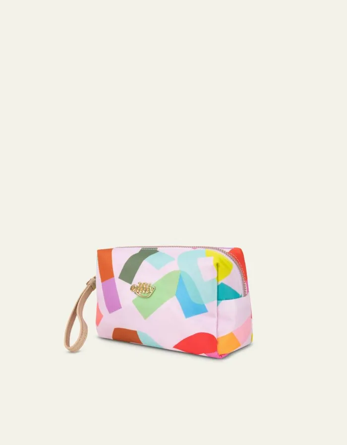 Oilily Toiletry Bags Women Puck Pouch Bold Fontlilac Snow