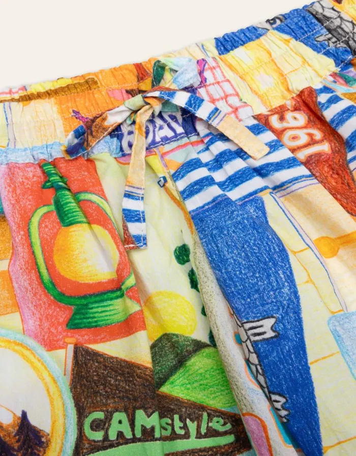 Oilily Trousers Boys Plank Trousers Campsurf Spray