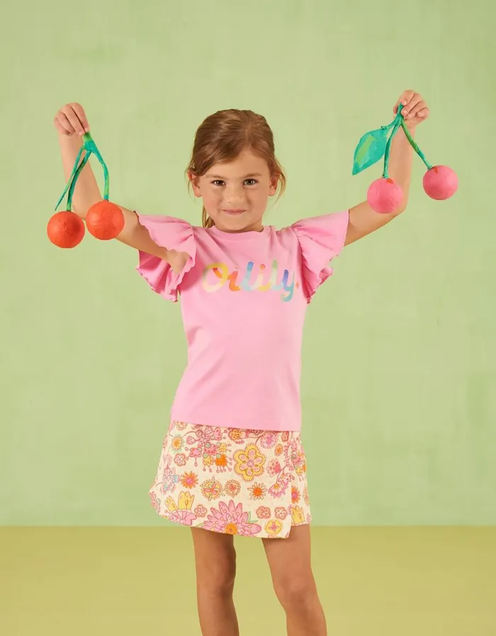 Oilily Trousers Girls Palace Trousers Alexiturtle Dove