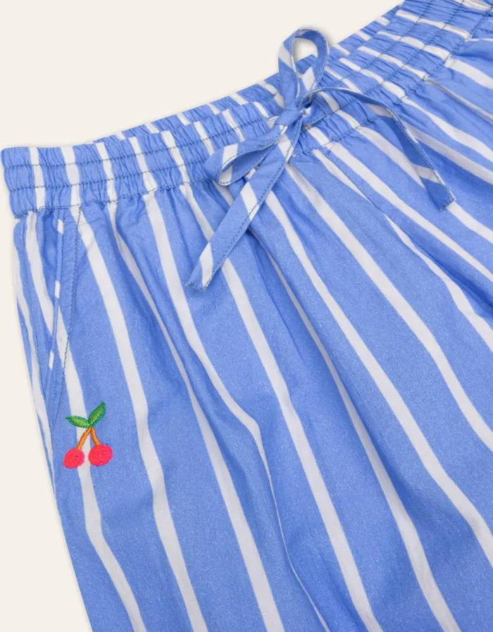 Oilily Trousers Girls Palazzo Trousers Ultramarine