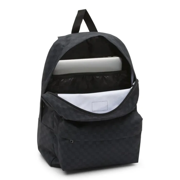 Old Skool Checkerboard Backpack BlackCharcoal MenWomen Backpacks and Bags Vans Old Skool Checkerboard Backpack BlackCharcoal MenWomen Backpacks and Bags Vans