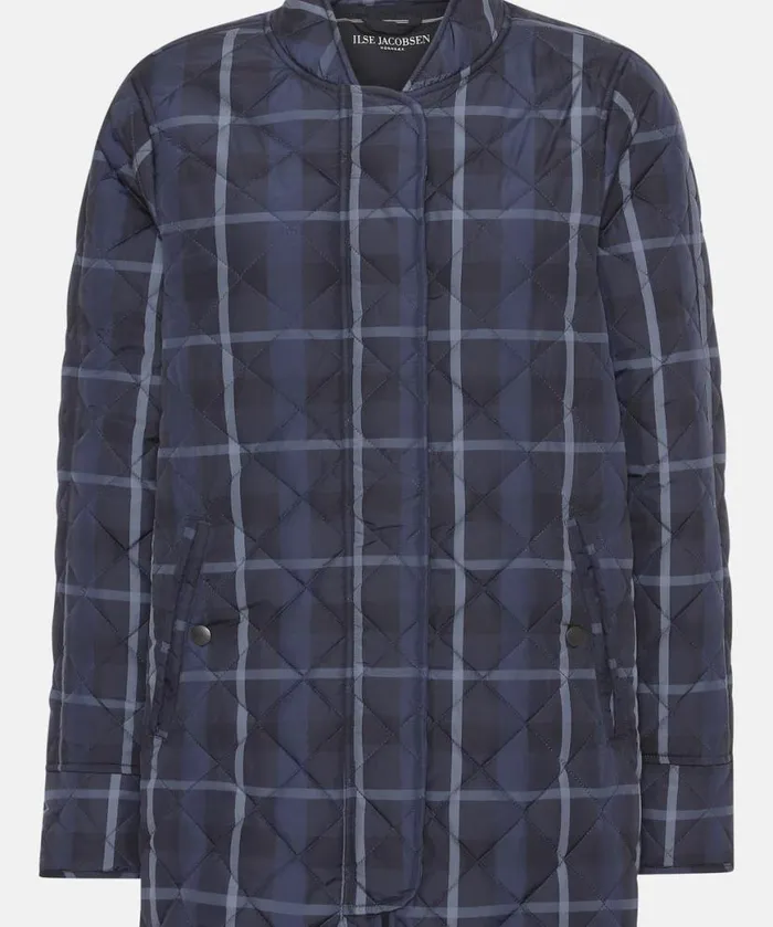 Outerwear Ilse Jacobsen All Jackets And Coats Padded Jacket 8211 True Navy Outerwear Ilse Jacobsen All Jackets And Coats Padded Jacket 8211 True Navy