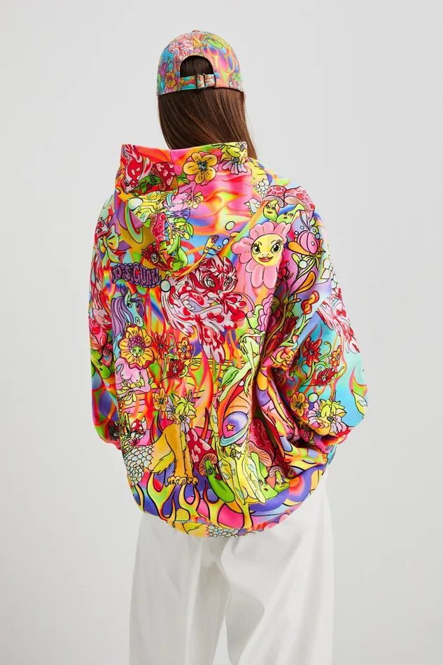 Oversized Hooded Sweatshirt Women Desigual Sweatshirts