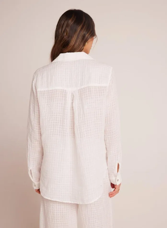 Oversized Pocket Button Down 8211 White Women Bella Dahl Button Down Oversized Pocket Button Down 8211 White Women Bella Dahl Button Down