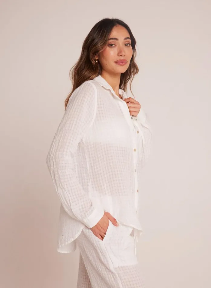 Oversized Pocket Button Down 8211 White Women Bella Dahl Button Down Oversized Pocket Button Down 8211 White Women Bella Dahl Button Down