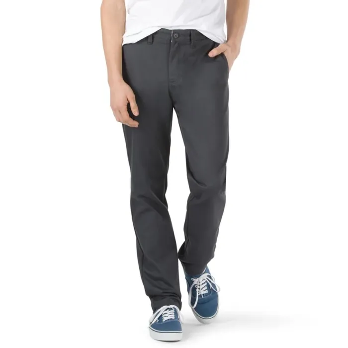 Pants and Denim Vans Men Authentic Chino Stretch Pant Asphalt