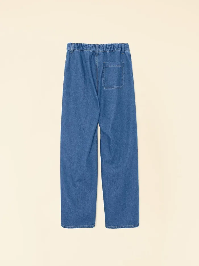 Pants and Jumpsuits Women Deep Indigo Garrett Denim Pant XRENA