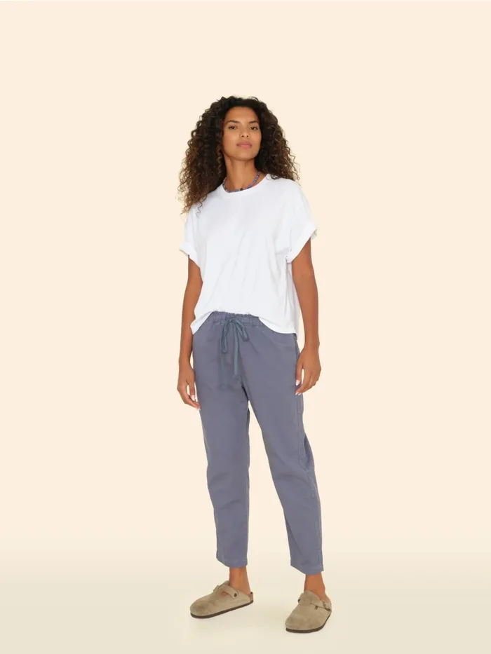 Pants and Jumpsuits XRENA Women Blue Storm Rex Twill Pant