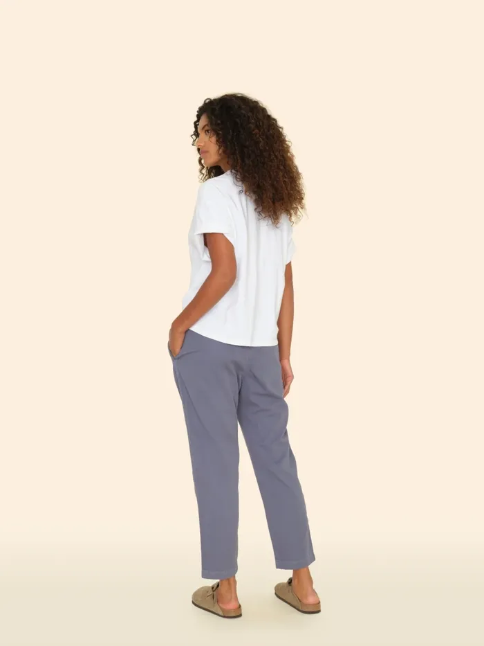 Pants and Jumpsuits XRENA Women Blue Storm Rex Twill Pant