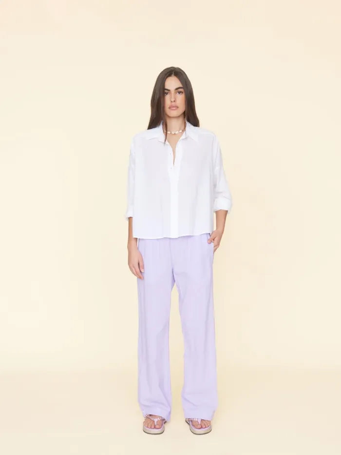Pants and Jumpsuits XRENA Women Lavender Bloom Piper Pant