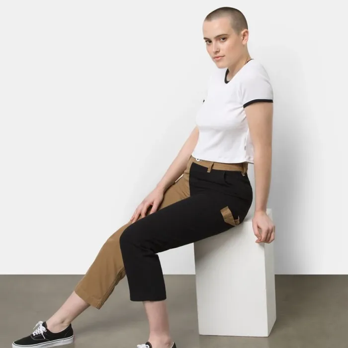 Pants and Leggings Women Grunge Glam Pant DirtBlack Vans