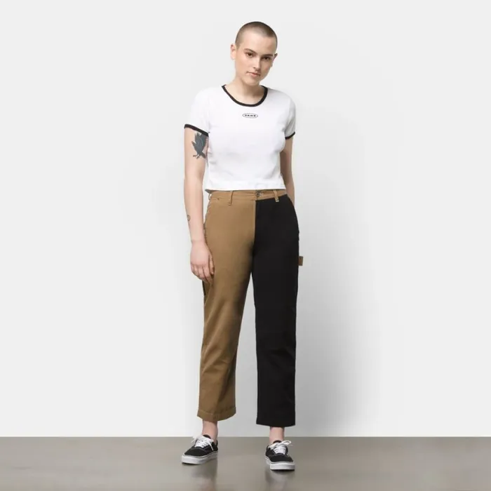 Pants and Leggings Women Grunge Glam Pant DirtBlack Vans