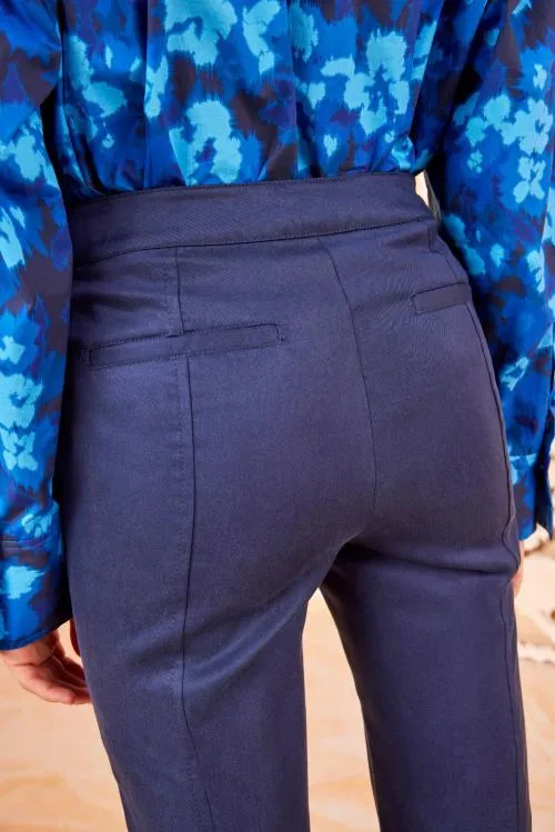 Pants And Jumpsuits Women Ulla Johnson Marte Pant Sapphire Pants And Jumpsuits Women Ulla Johnson Marte Pant Sapphire