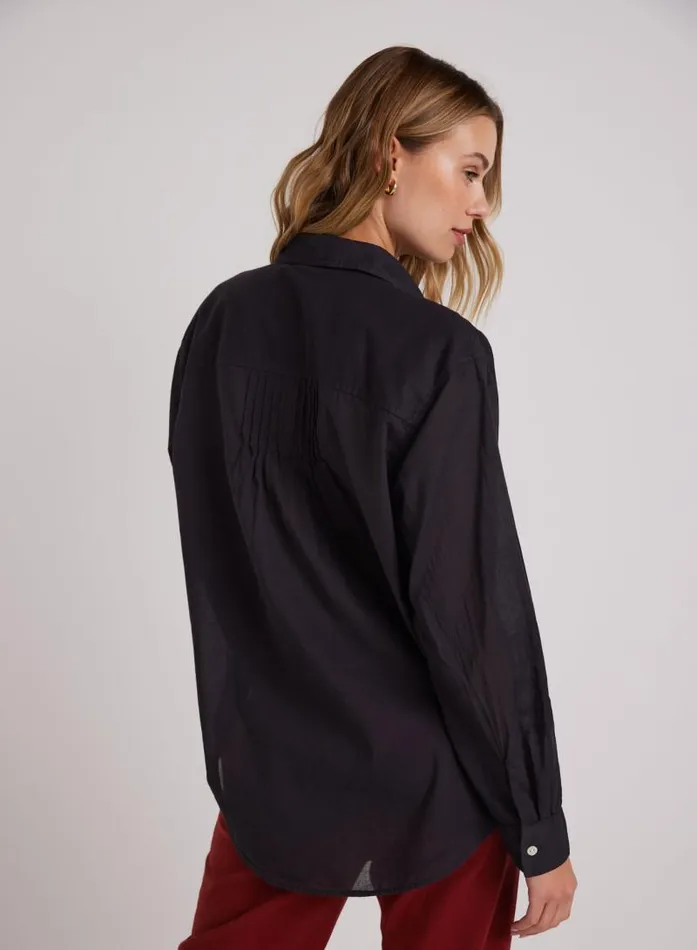 Pintuck Flowy Shirt 8211 Black Women Bella Dahl Long Sleeve Pintuck Flowy Shirt 8211 Black Women Bella Dahl Long Sleeve