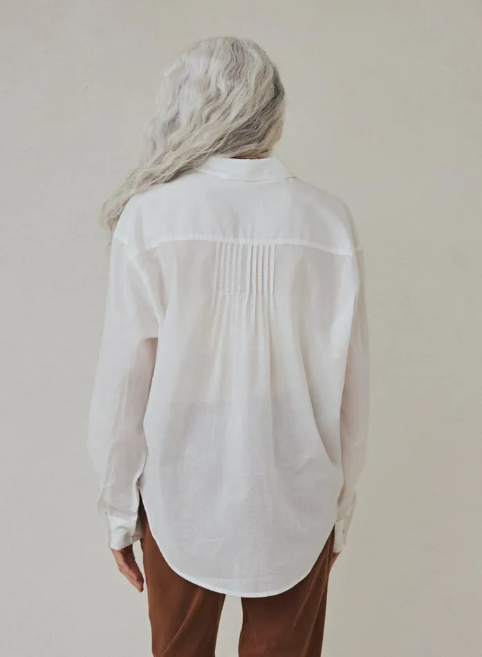 Pintuck Flowy Shirt 8211 White Women Bella Dahl Long Sleeve Pintuck Flowy Shirt 8211 White Women Bella Dahl Long Sleeve
