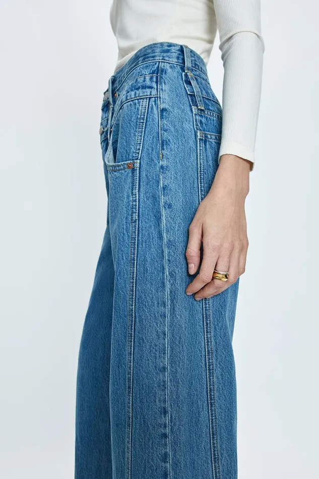 Pistola Denim Denim Women Caleb High Rise Stacked Waist Jean 8211 Venue