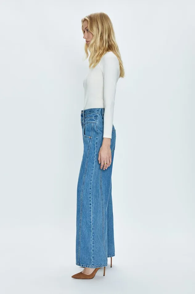 Pistola Denim Denim Women Caleb High Rise Stacked Waist Jean 8211 Venue