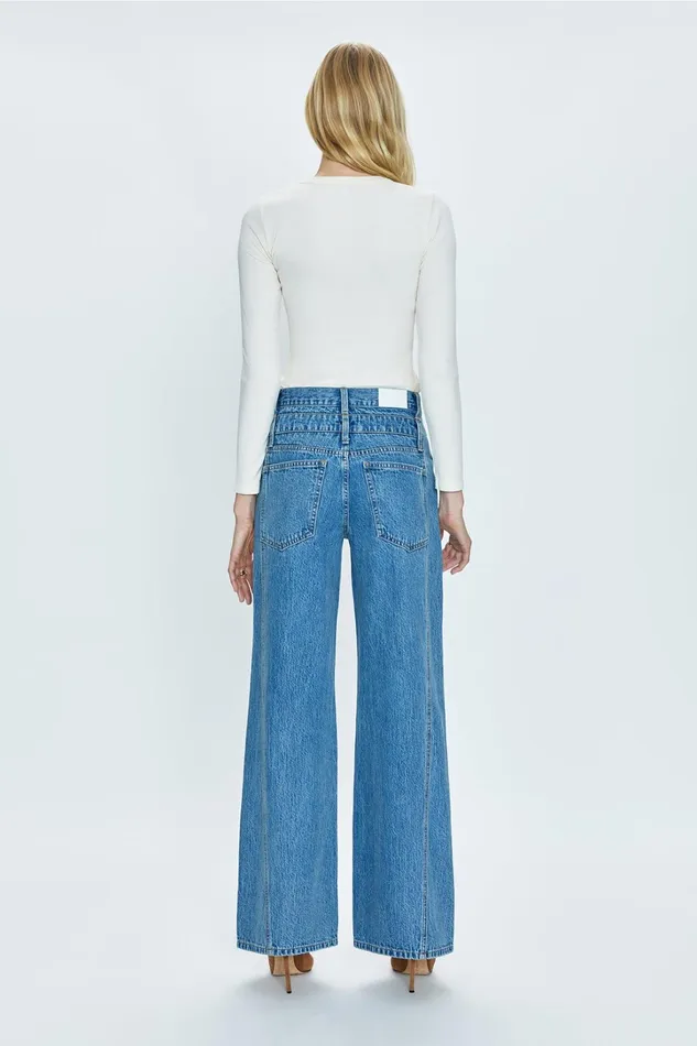 Pistola Denim Denim Women Caleb High Rise Stacked Waist Jean 8211 Venue