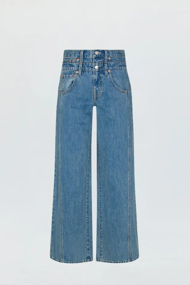 Pistola Denim Denim Women Caleb High Rise Stacked Waist Jean 8211 Venue