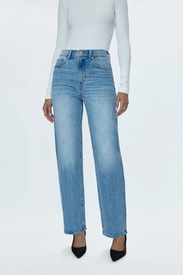 Pistola Denim Denim Women Cassie Super High Rise Straight Jean 8211 Fonda