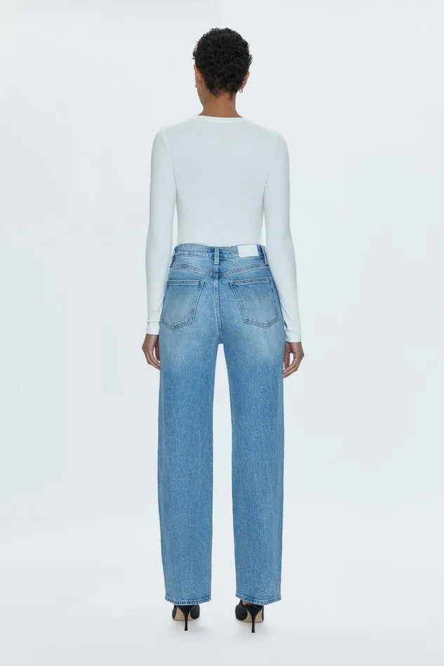 Pistola Denim Denim Women Cassie Super High Rise Straight Jean 8211 Fonda