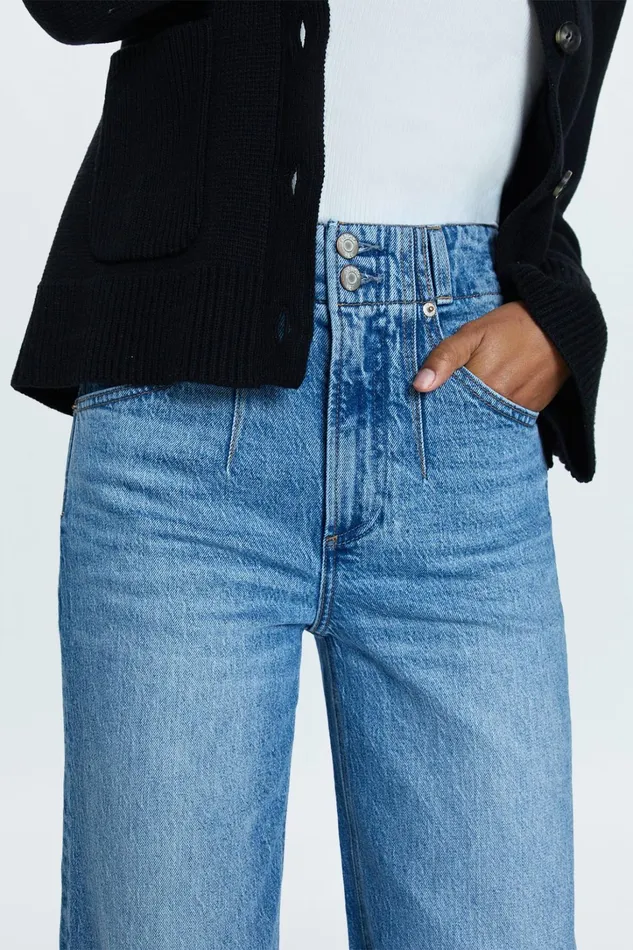 Pistola Denim Denim Women Lana High Rise Ultra Wide Jean 8211 Gallery