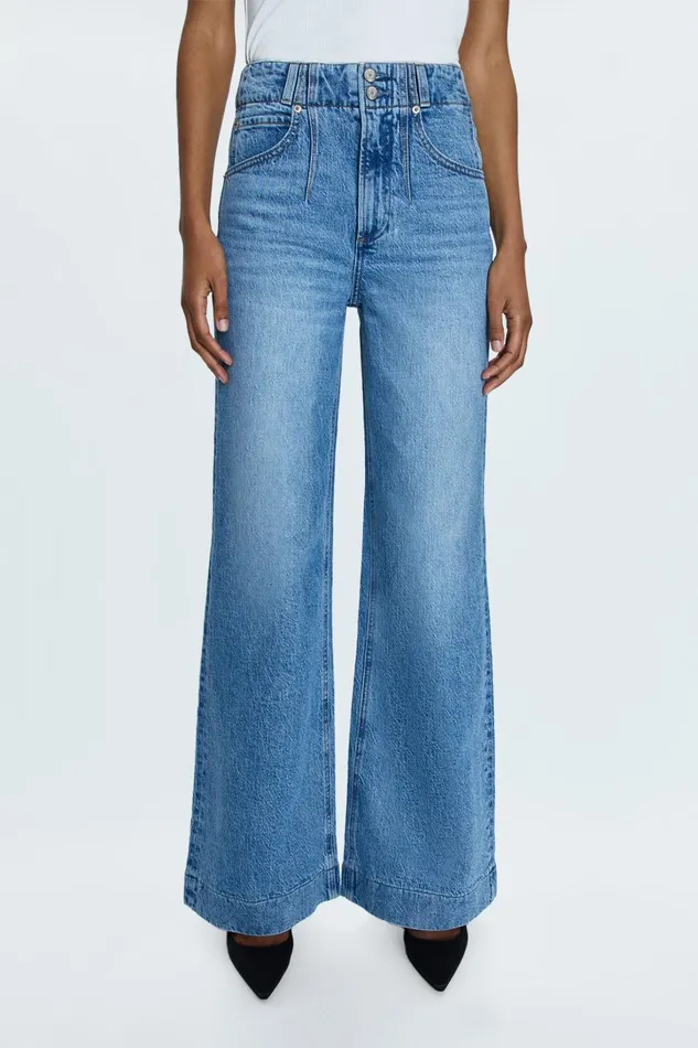 Pistola Denim Denim Women Lana High Rise Ultra Wide Jean 8211 Gallery