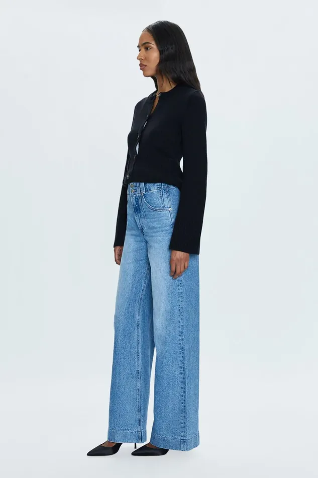 Pistola Denim Denim Women Lana High Rise Ultra Wide Jean 8211 Gallery