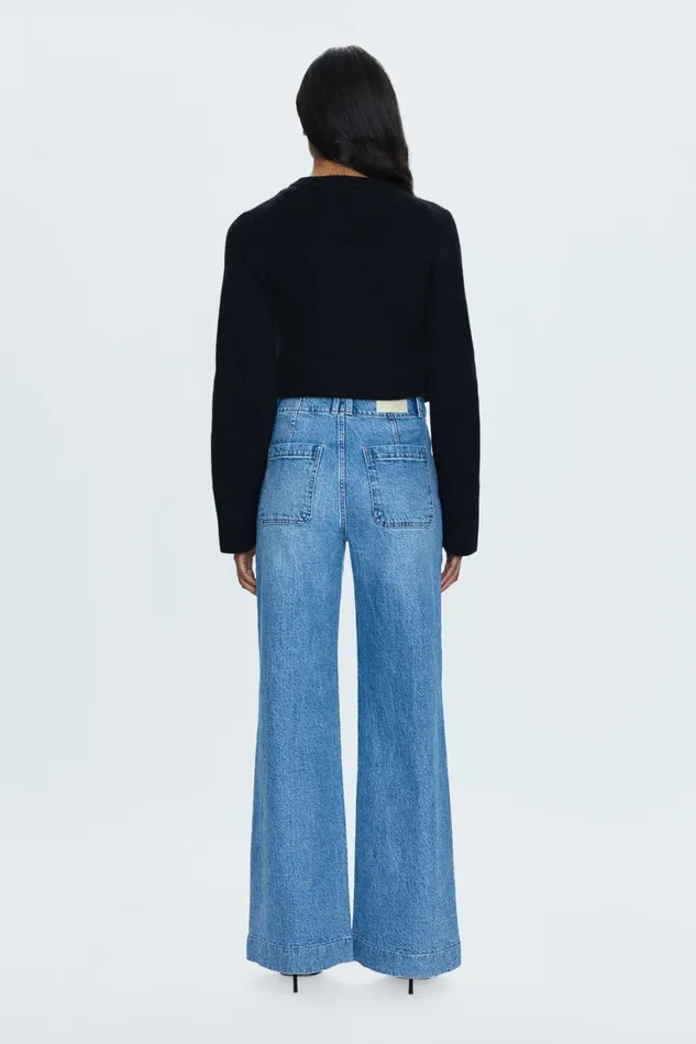 Pistola Denim Denim Women Lana High Rise Ultra Wide Jean 8211 Gallery