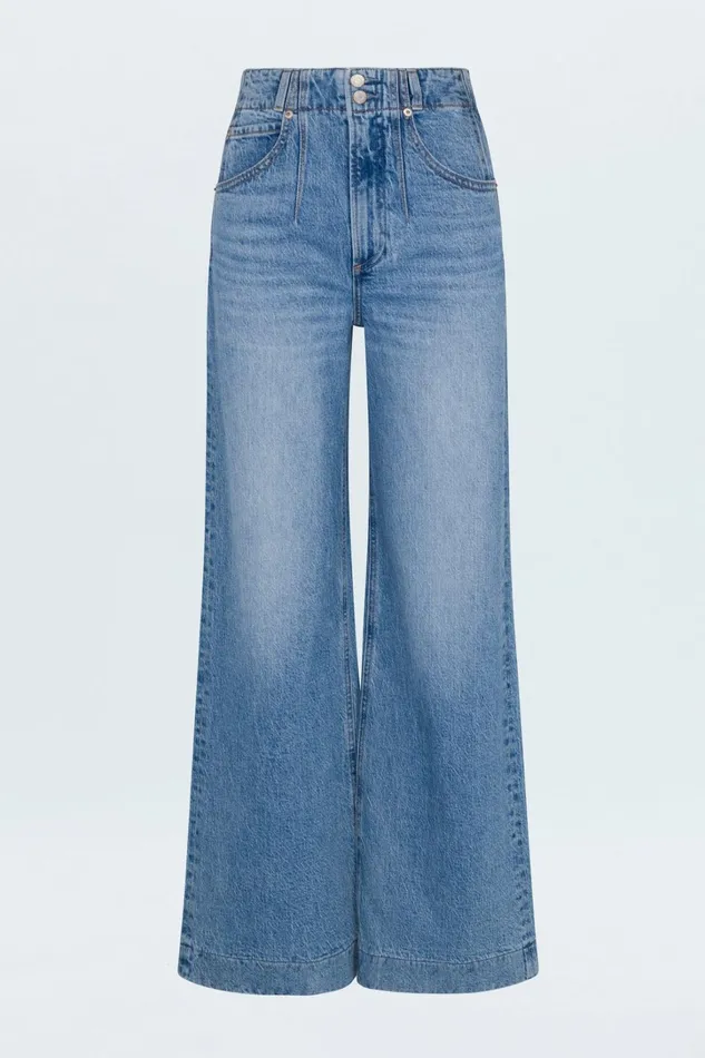 Pistola Denim Denim Women Lana High Rise Ultra Wide Jean 8211 Gallery