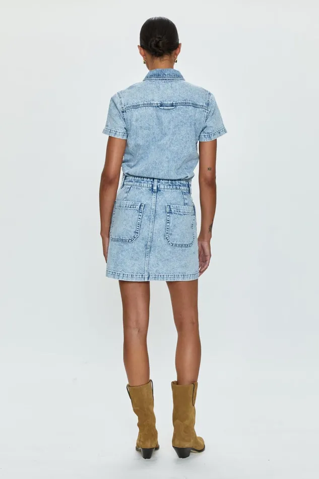 Pistola Denim Dresses Women Brix Mini Dress 8211 Meridien