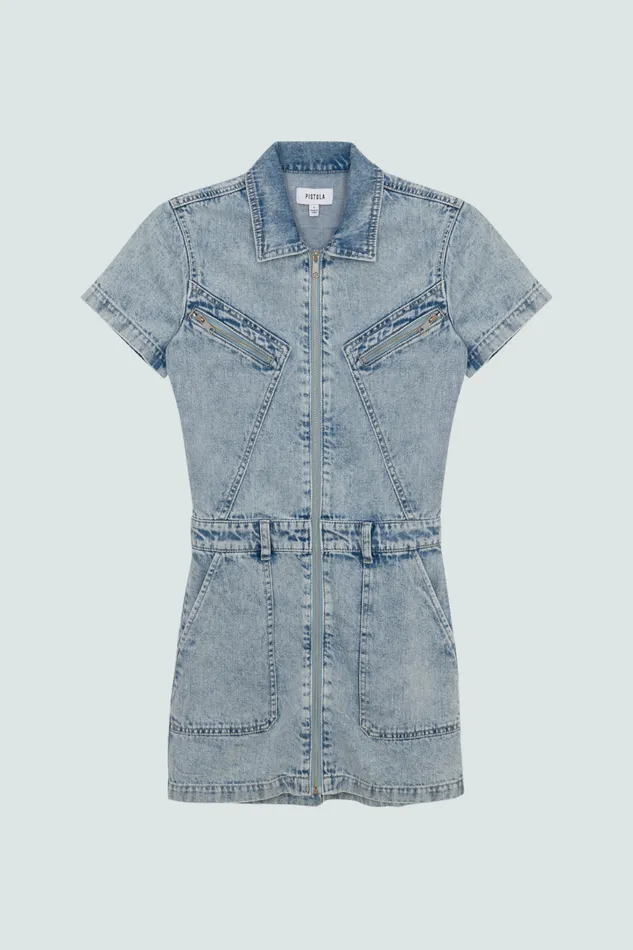 Pistola Denim Dresses Women Brix Mini Dress 8211 Meridien