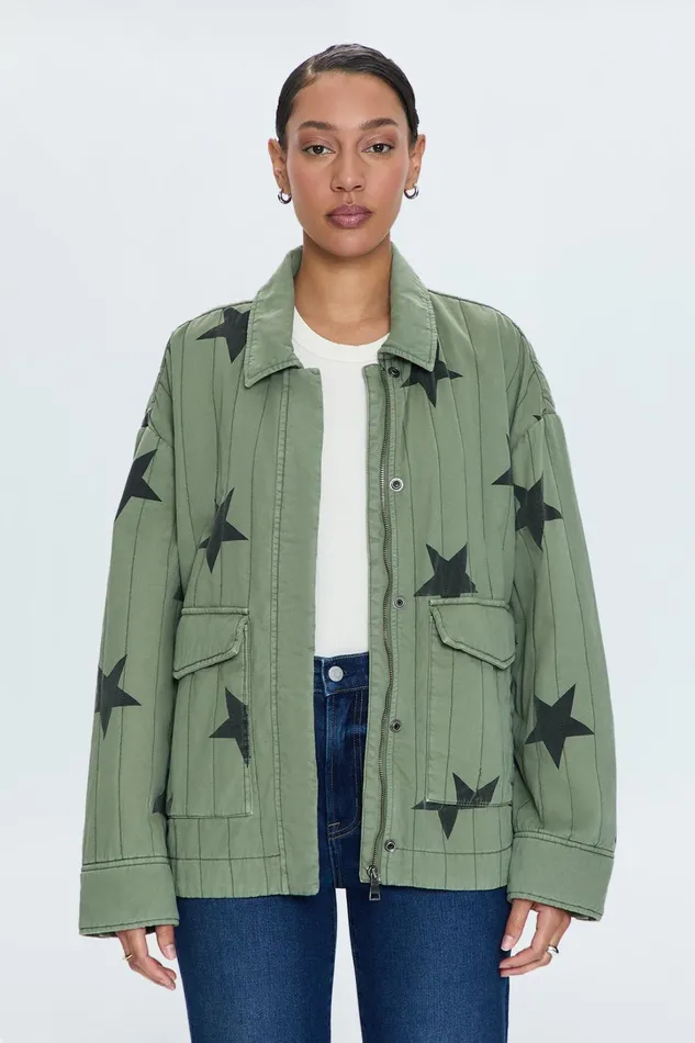 Pistola Denim Jackets and Outerwear Women Cecile Quilted Jacket 8211 Royal Honor Pistola Denim Jackets and Outerwear Women Cecile Quilted Jacket 8211 Royal Honor