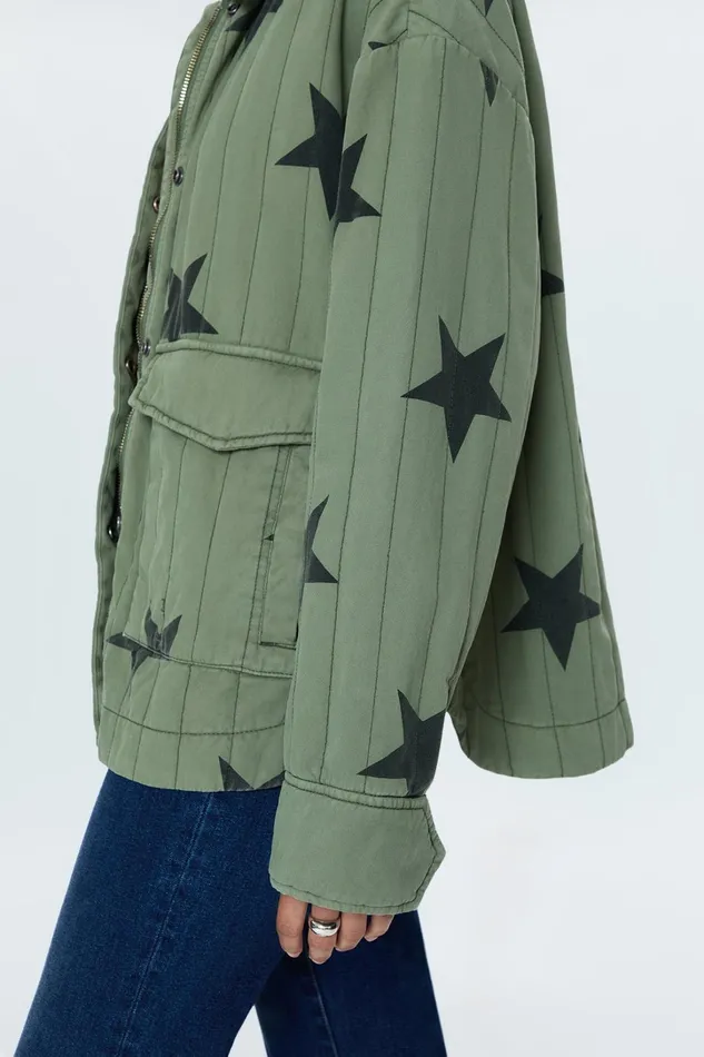 Pistola Denim Jackets and Outerwear Women Cecile Quilted Jacket 8211 Royal Honor