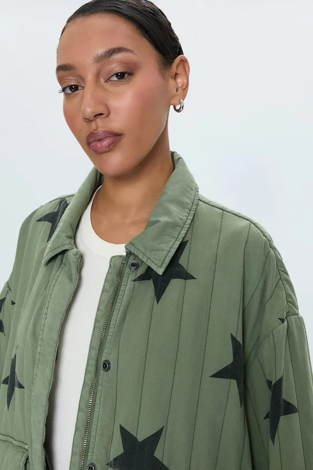 Pistola Denim Jackets and Outerwear Women Cecile Quilted Jacket 8211 Royal Honor