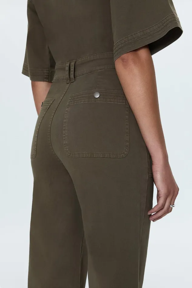 Pistola Denim Jumpsuits Women Bernice Jumpsuit 8211 Deep Olive
