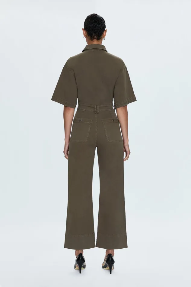 Pistola Denim Jumpsuits Women Bernice Jumpsuit 8211 Deep Olive